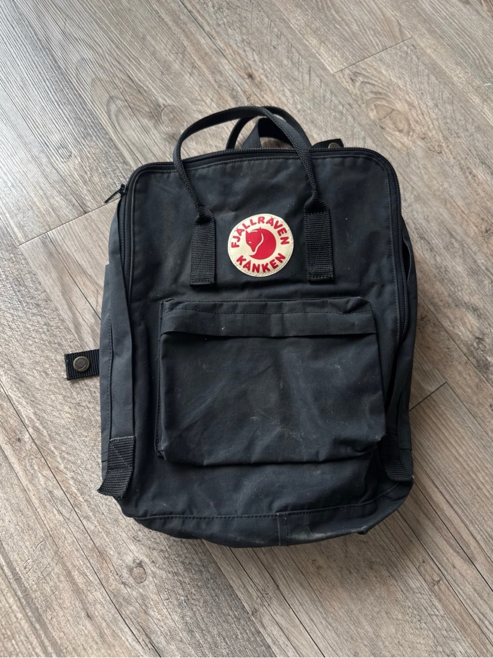 Fjallraven Kanken Black Backpack